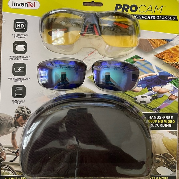 Video Recording Sports Glasses - Picture 1 of 4